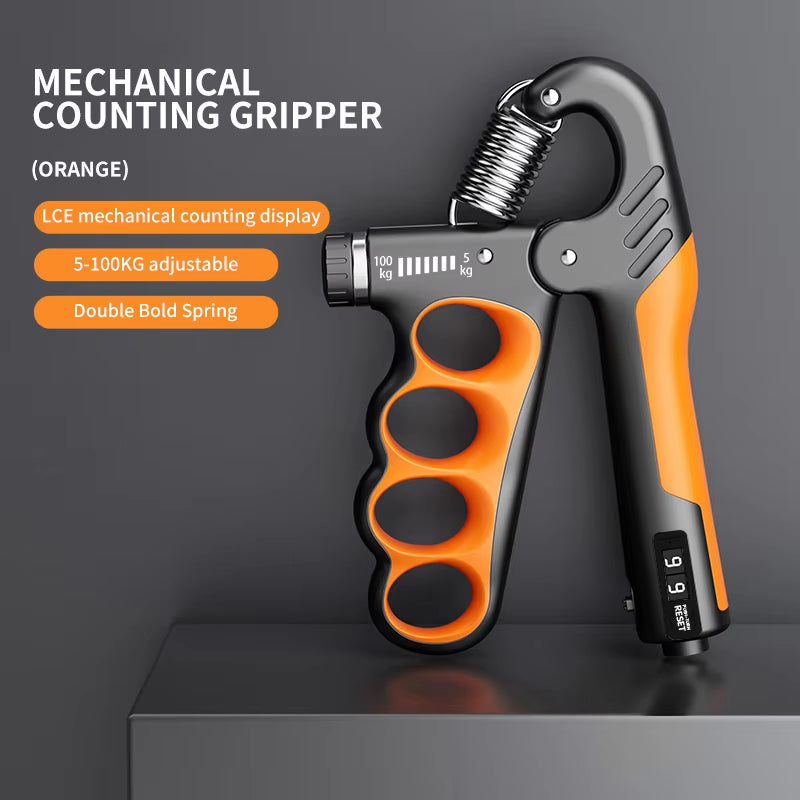 Grip Strengthener Gym Training Hand Exerciser Adjustable 5-100KG Fitness Unisex Finger Rehabilitation Training Hand Grip Pesas