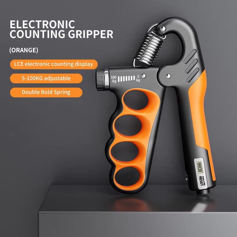 Grip Strengthener Gym Training Hand Exerciser Adjustable 5-100KG Fitness Unisex Finger Rehabilitation Training Hand Grip Pesas